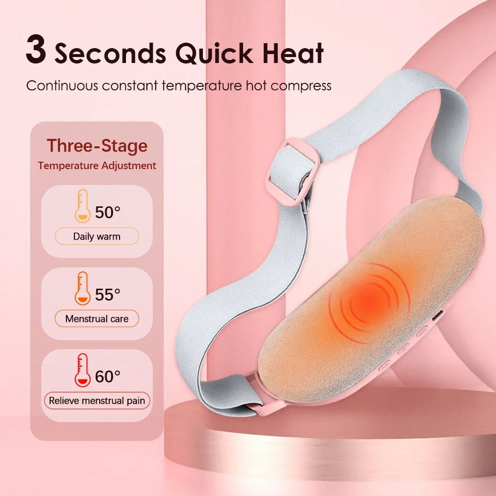 Cinto Térmico Massageador – Calor e Relaxamento para Abdômen e Cintura