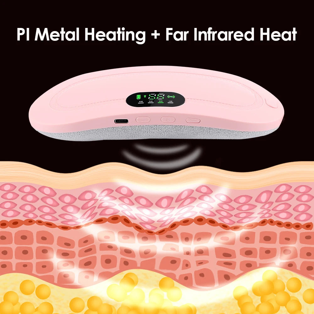 Cinto Térmico Massageador – Calor e Relaxamento para Abdômen e Cintura