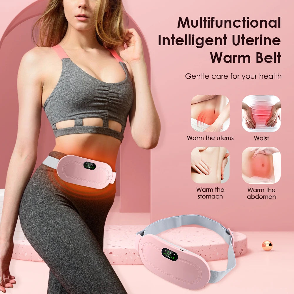 Cinto Térmico Massageador – Calor e Relaxamento para Abdômen e Cintura